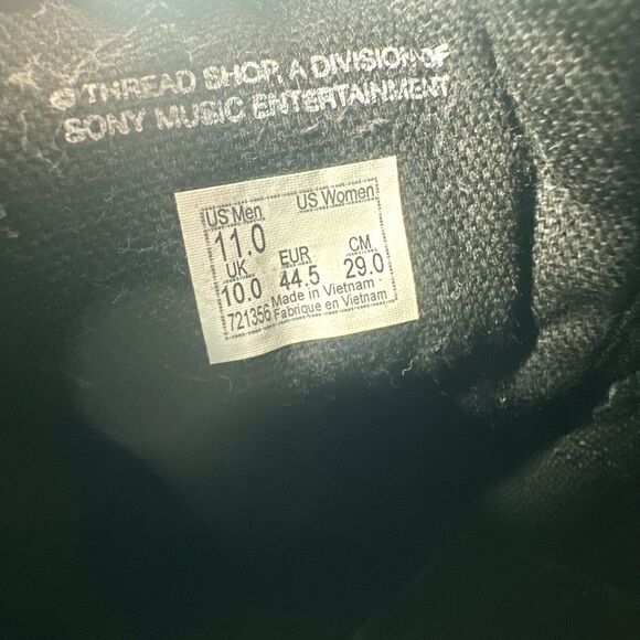 Vans A Tribe Called Quest Low End Theory Black Men’s Size 11 ATCQ Old Skool - Picture 11 of 14